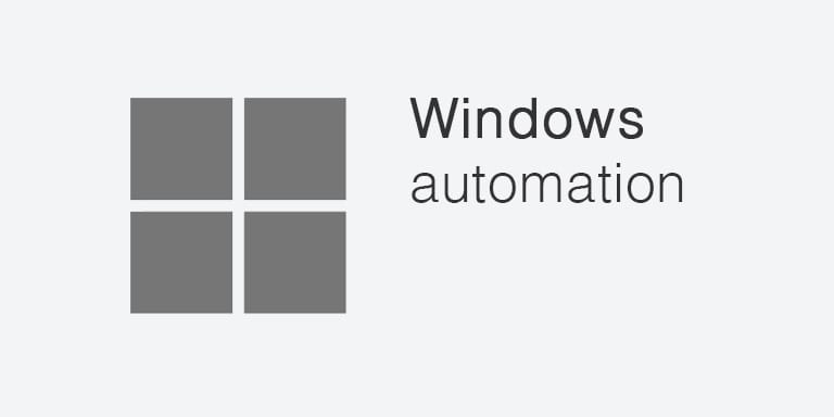 Windows automations